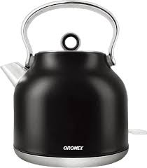 Benefits for CHROMEX - Stylish electric kettle, black color, model CH829B